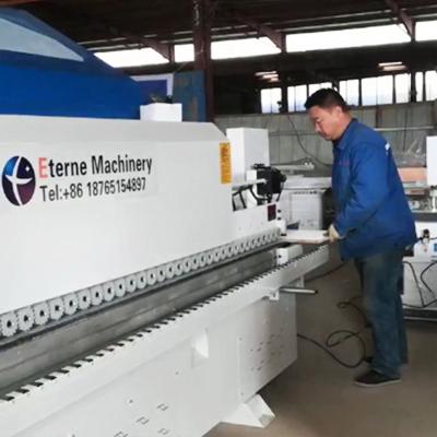 China Melamine Auto Edge PVC Plywood Machine Factory Woodworking Bander Automatic Edge Banding Machine for sale