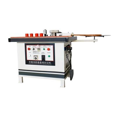 China High quality edge edging machine manual woodworking edge edging machine furniture production panel furniture repairing machine for sale