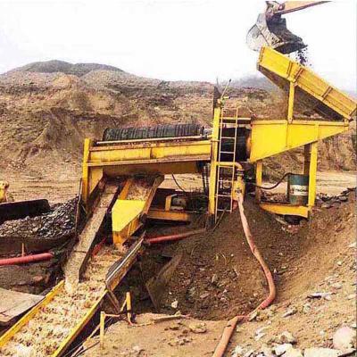 China Gold Mining Placer Gold Washing Machines Mobile Gold Mining Equipment Mineral Washing Separator System For Gold for sale