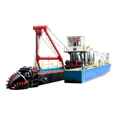 China Portable Hydraulic System Cutter Suction Dredger Mud Sand Pump Dredging Dredger for sale