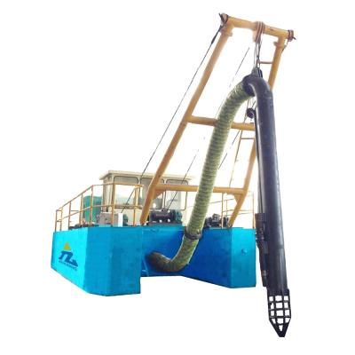 China Sand Gold Dredging Jet Suction Type Sand Suction Dredger With Sand Washing Machine for sale