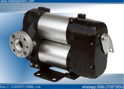 China DC 12/24V high flow 85L/min vane type buind in by pass valve diesel transfer pump for sale