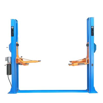 China BLURESEA High Quality Hydraulic 2 Post Car Lift 4000 Kg For Sale Two Post Floor Plate Car Lift 4000kg/4500kg for sale