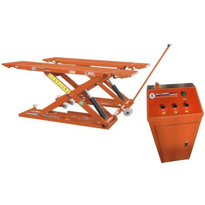 China BLURESEA High Quality Automatic Mobile Scissor Lift BLS-P30A Mid-Rise Scissor Car Lift with CE 3000kg for sale