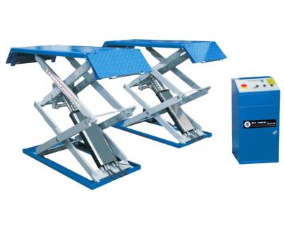 China BLS-OS30 Low Rise Slim Scissor Car Lift Floor Mounted High Rise Scissor Lift With 3000kg CE for sale