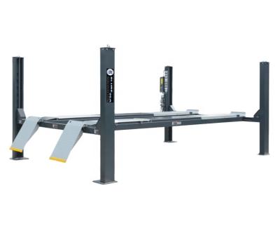 China Four Post Alignment Lift 4 Post Hydraulic Car Lift 4 Pole Lift 3.5T 4T 5T 4000kg for sale