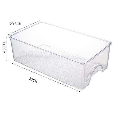 China Wholesale Refrigerator Food Freshness Preservation Factory Kitchen Storage Box Plastic Transparent Set for sale