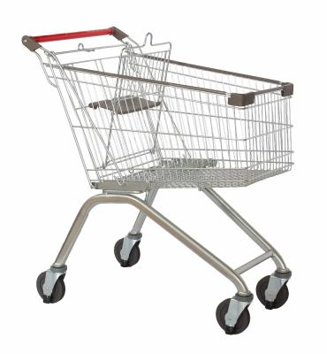 China Corrosion Protection Supermarket Steel Anti Rust Shopping Trolley Shopping Cart for sale