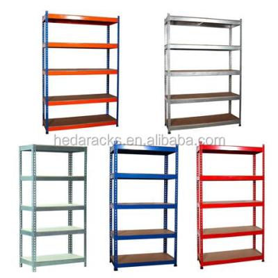 China Corrosion Protection Factory Price CE Customized Light Duty Metal Stacking Racks Warehouse Racks Storage Medium Shelves for sale