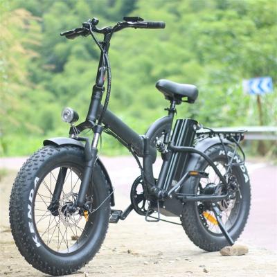 China Standard EU warehouse Removable battery 48v15ah 500w Motor ebike european electric bicycle foldable fat bike for sale