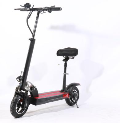 China Eu warehouse 500w fat scooters 48v tire kick scooter LCD display screen citycoco 2 wheel foldable electric tire kick scooter for sale