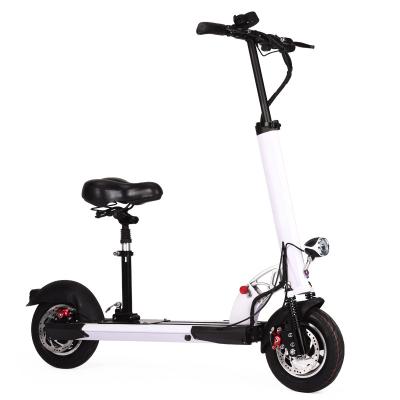 China 2020 unisex EU warehouse folding kick scooters 500w foot scooters for adult for sale