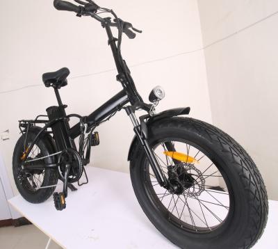 China Warehouse 350W E Bike Multi-Function Electric Fat Tire Eu Motorcycle Folding Two Wheel Snow Bike for sale