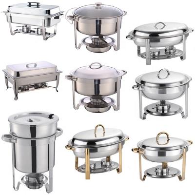 China Stainless Steel Indian Chafing Dish Household Party Kitchenware Low Price With Best Quality for sale