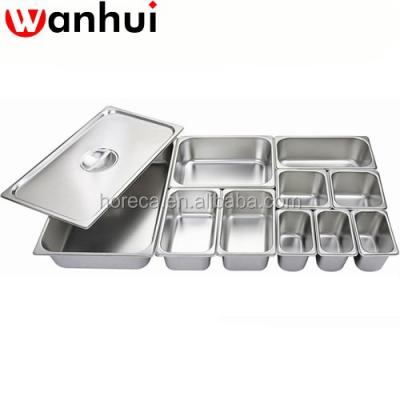 China Food Grade NSF Certification Stainless Steel And Polycarbonate American Gastronorm Container for sale