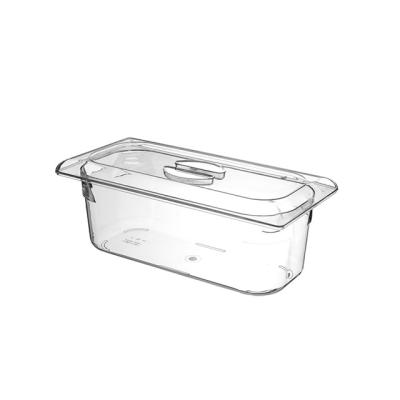 China Single-temp Other Hotel And Restaurant Supplies 5l Polycarbonate Ice Cream Pan for sale