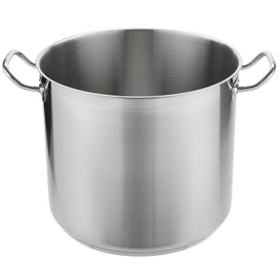 China Viable other wholesale hotel and restaurant supplies stainless steel stock pots with large capacity for sale