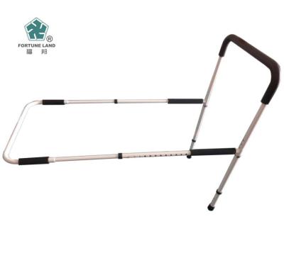 China Bed Aid Handrail With Adjustable Floor Support And Safety Strap For Disabled L83.1*W50.1*H34/42cm for sale