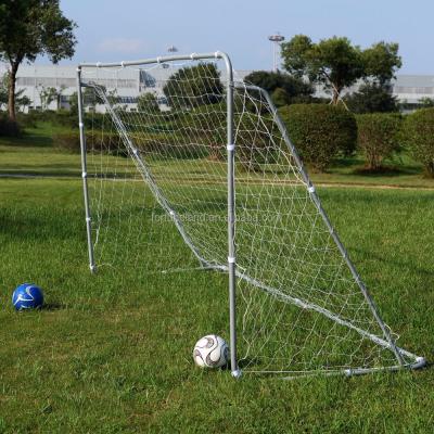 China Steel Soccer Goal 12' x 6' Football W/Net, Anchor Ball Training Sets for sale