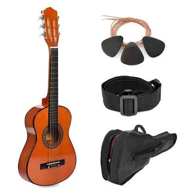 China Korea Toy Solo Beginner The Best Price Classic African Mahogany Headless Guitar OEM High Quality Metal Strings Strap for sale