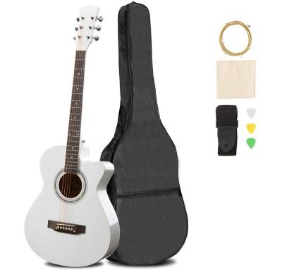 China Wholesale Custom Acoustic Guitar Cheap Price 6 Inch Musical Brand Price 39 String Bass Guitar Picks Classical Soprano 6 Inch for sale