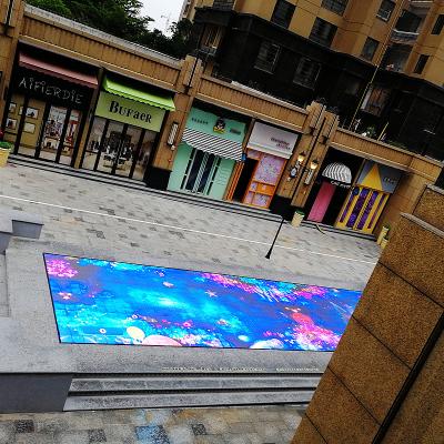 China Commercial Advertising Interaction P6.25 Indoor Outdoor Smart Dance Floor Led Screen For Stage for sale