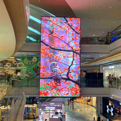 China P3.91 Retail Advertising Advertising Indoor Transparent Led Display Glass Led Screen for sale