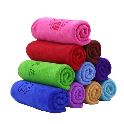 China Sustainable Wholesale custom logo high quality microfiber towels Quick drying towels suitable for household car cleaning for sale