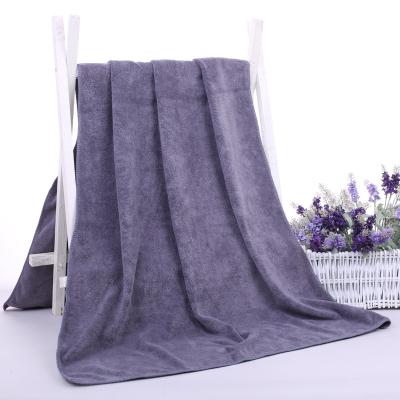 China Sustainable Wholesale soft microfiber cleaning towel bath hair towel for sale