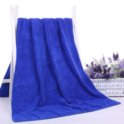 China Sustainable Wholesale soft microfiber cleaning towel bath hair towel cleaning cloth for sale