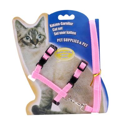 China Custom Cat Nylon Pet Leash Set Wholesale Led Pet Leash Pet Products for sale