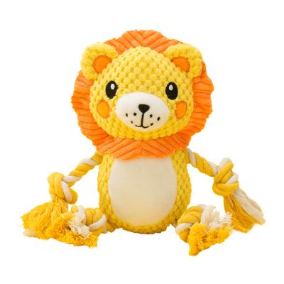 China High Quality Viable Material Pet Toy Teeth Clean Pet Toy Corn Wool Plush Vocal Dog Pet Toys for sale