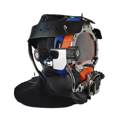 China Performance Hot Selling Safety Diving Helmet Popular Superior Breathing Scuba Marine Engineering Commercial Diving Helmet for sale