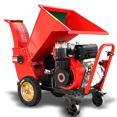 China Wood chipper shredder branch tree branch plant garden chipper shredder mill pro machine wood wood chipper for sale