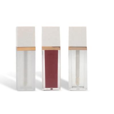 China Factory direct sales cosmetic packaging container square lipstick empty liquid tube for sale