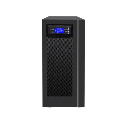 China Sinewave pure high frequency online networking/telecommunication/medical/computer/monitoring 6KVA UPS 220v 4800w with 16 batteries for industry /medical server with wholesale price for sale