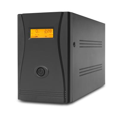 China COMPUTER PC UPS 1000VA Uninterrupted Power Supply With LCD Display Backup Battery for sale