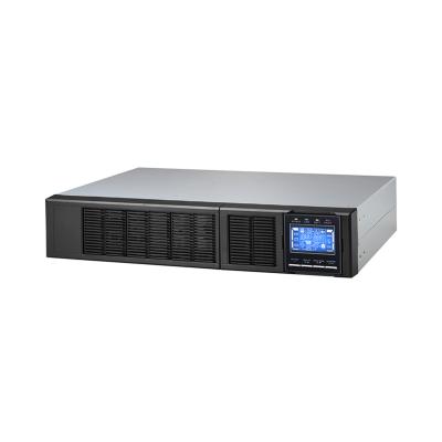 China Networking/Telecommunication/Medical Mount/Computer/Monitoring 2kva Rack Ups Uninterruptible Power Supply 220v Online Ups Built-in Battery For Server/CCTV/Medical Camera for sale