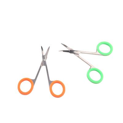 China Right-Handed Scissors Wholesale Stainless Steel Beauty Scissors Tools for Make Up Small Eyebrow Scissors for Manicure for sale