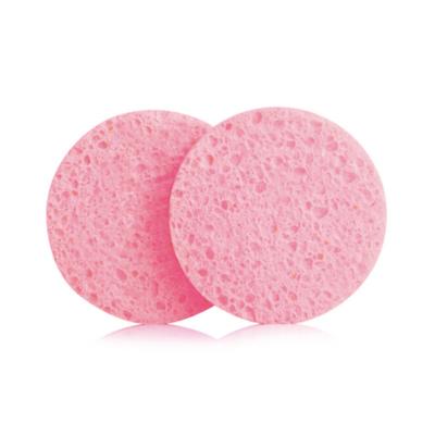 China Beauty Salon And Home Wholesale Bulk Round Cellulose Facial Washing puff Face Wet Dry Cleansing Compressed Sponges for sale