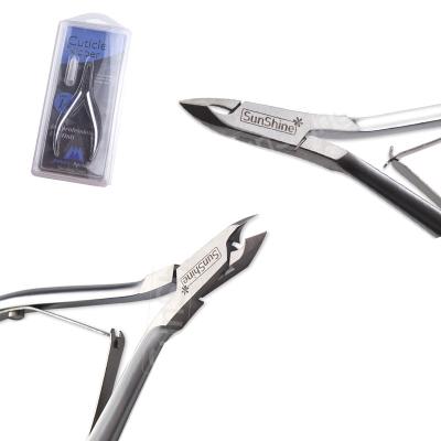 China Steel Nail tools Professional Synthetic steel Remove Ingrown Nail Cuticle Nipper for sale