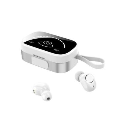 China Touch Screen Wireless Control Headphones Power Bank Wireless Earphone with Digital LED Display for Battery Capacity for sale