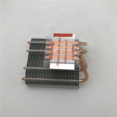 China The graphics card downstroke cpu heatsink below 775/115 x 1366 heat pipe 4 for sale