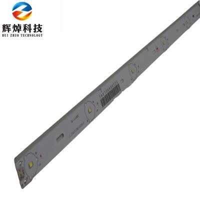 China Factory Price 600*20MM 7 LED Aluminum Led Strip Light MCPCB T5 T8 Tube Linear PCB For Advertising Light for sale