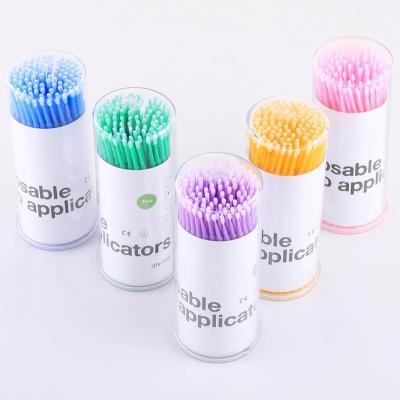 China For Eyelash Extension Removal Disposable Micro  Applicator Brush Microbladng tool for Eyelash Extension Removal for sale