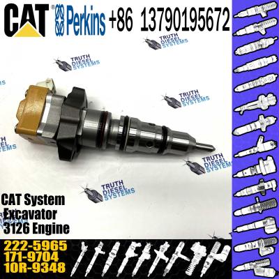 China Kraftstoffeinspritzdüse 2225965 des Dieselmotorkraftstoff-Injektor-10R-9348 222-5965 für Maschine CAT 3126E 3126B zu verkaufen