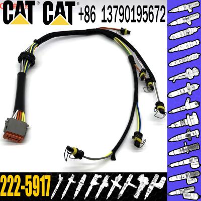 China Excavator Standard Size E324D E325D E329D E323D C7 Nozzle Harness Engine Fuel Injector Wire Harness 222-5917 en venta