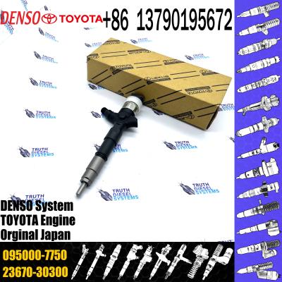 China Fuel Injector 095000-8740 095000-7761 095000-7750 For 23670-0L010 23670-30300, 23670-39275 en venta