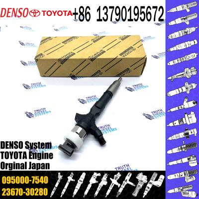 Китай Common Rail Fuel Injector 23670-30280 095000-7540 For Toyota Hilux 1KD-FTV продается