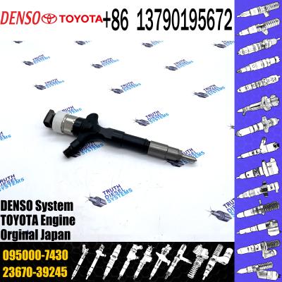 Китай 23670-39245 095000-7430 With Injector Nozzles Diesel Injectors And Diesel Common Rail Fuel Injector продается